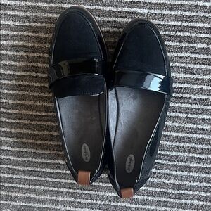 Black Patent Leather Loafers